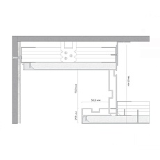 Нишевый профиль FerGipps белый БК 100 УТ000002217 1