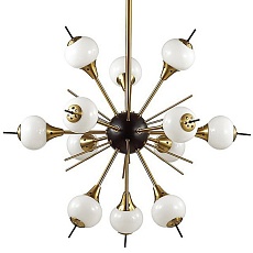 Подвесная люстра Loft-Concept White Glass Globes Sputnik 40.1918-0 18767