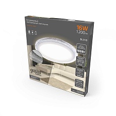 Встраиваемый светодиодный светильник Gauss Backlight Bubbles с подсветкой BL318 1