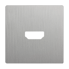 Накладка Werkel для розетки HDMI серебряный рифленый WL09-HDMI-CP 4690389128318 3