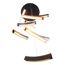 Подвесная светодиодная люстра Mizi'en Slim MZ31505-9-multi 4