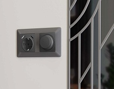 Лицевая панель диммера AMBRELLA VOLT AP9055 2