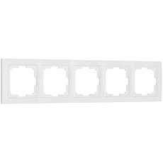 Рамка на 5 постов Werkel Snabb basic белый W0052001 4690389161452