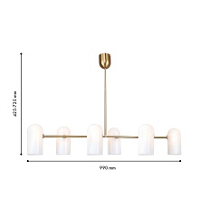 Подвесная люстра F-Promo Barfila 4619-6P 1