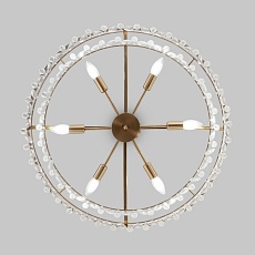 Подвесная люстра Eurosvet Sophie 60165/6 латунь 3