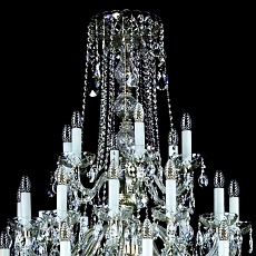 Подвесная люстра Artglass Aurelie 42 Nickel CE 2