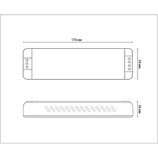 Блок питания для светодиодной ленты Italline M04-514 ITA-24V-200W 1