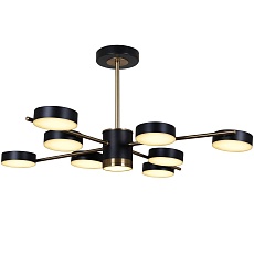 Потолочная светодиодная люстра Reluce 06369-0.3-08 COP+BK 3