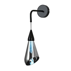 Бра Indigo Riflesso 11049/1W Black V000111L 