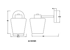 Бра MyFar Mark MR2340-1W 1