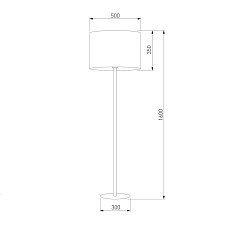Торшер TK Lighting 16029 Umberto 1