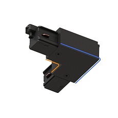 POWERLINE L-коннектор левый COMPACT черный