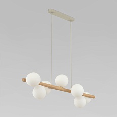 Подвесная люстра TK Lighting 5905 Estera Wood 3