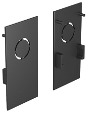Заглушка Hesby Lighting ElDeko для накладного шинопровода, чёрная, 2 шт HSBL_0057