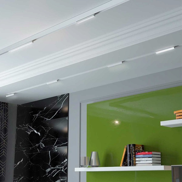 Трековый однофазный светодиодный светильник Novotech Shino Flum 358540 Фото № 5