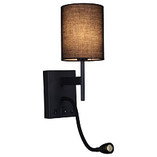 Бра Reluce 86210-9.2-001KT LED3W+E14 BK 5