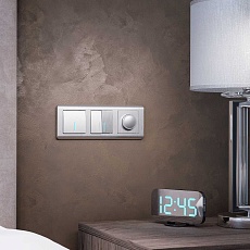 Диммер Werkel cеребряный рифленый W1142009 4690389159664 1