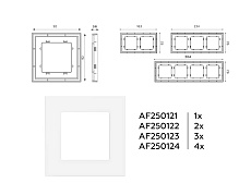 Рамка AMBRELLA VOLT AF250121 3