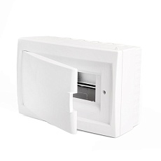 Бокс настенный Stekker EBX50-3/08-20 8 модулей, белый, пластик, серия Standart 49643 4