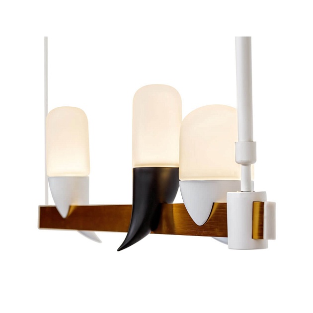 Подвесная светодиодная люстра Loft IT Whisper 1028-3WH Фото № 3