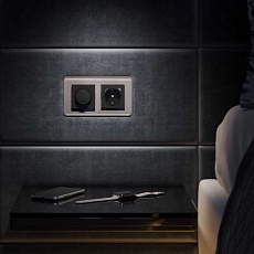 Рамка Werkel Elite на 2 поста дымчатый W0022417 4690389180699 5