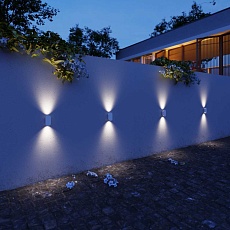 Уличный настенный светодиодный светильник Elektrostandard Mini Light 35153/D белый a060880 2