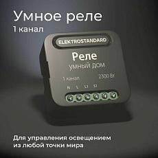 Реле Wi-Fi Elektrostandard (Умный дом) 76006/00 a059324 4
