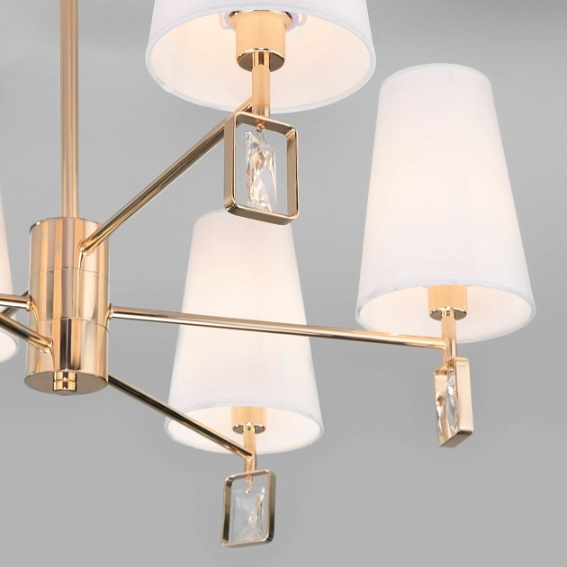 Потолочная люстра Eurosvet Milazzo 60137/6 золото Фото № 4