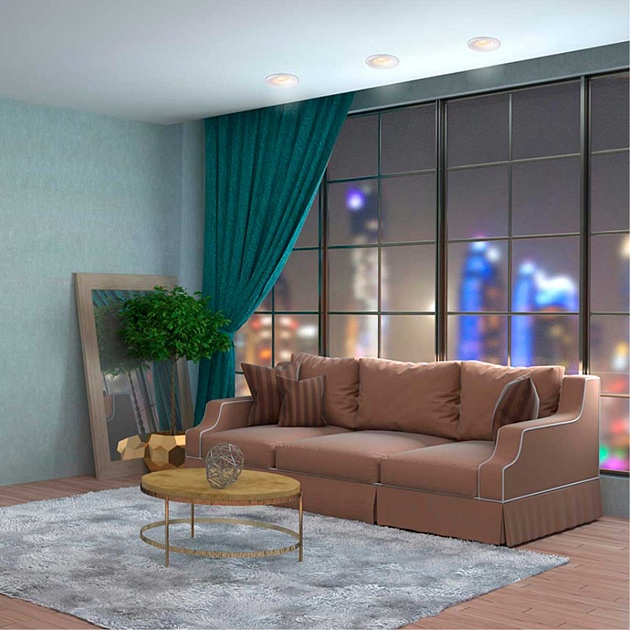 Встраиваемый под покраску светильник Novotech Spot Yeso 370486 Фото № 2