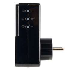 Реле напряжения для розетки регулируемое Stekker VPR-200B, 230В,16A,черный 50690 1