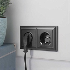 Рамка Werkel Fiore на 2 поста черный W0022208 4690389160370 1