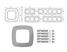 Рамка AMBRELLA VOLT OF140505 3