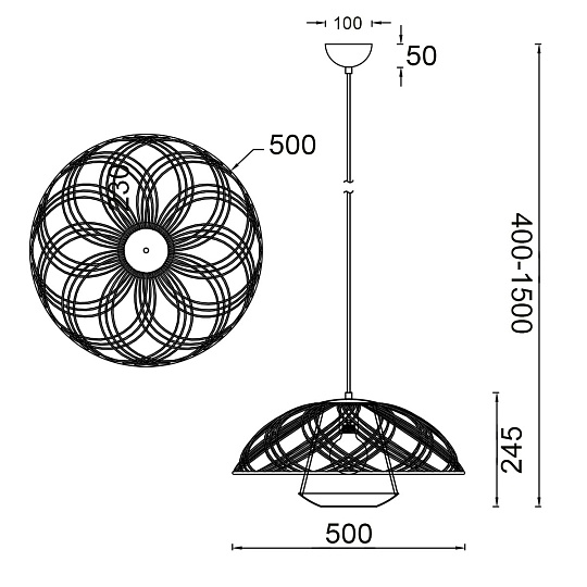 Подвесной светильник Vele Luce Manhattan VL6281P01 Фото № 4