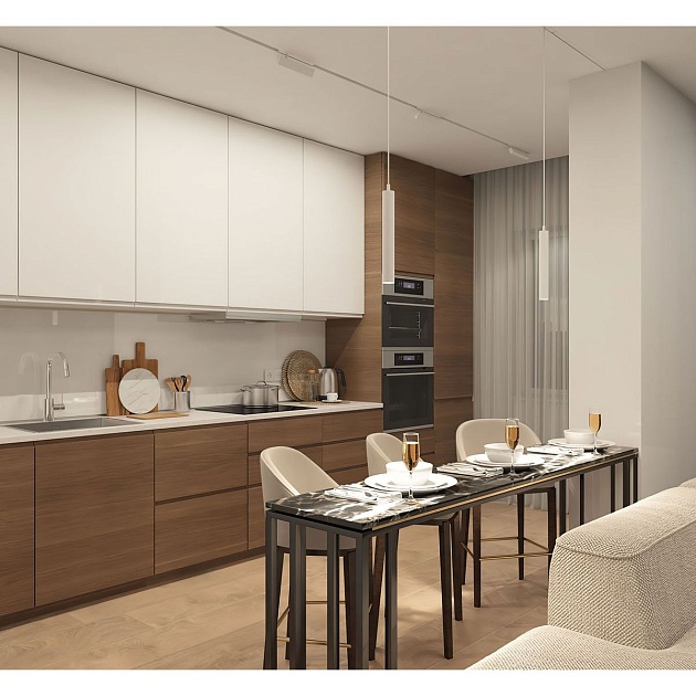 Трековый светодиодный светильник Denkirs Smart Spot DK8008-WH Фото № 4