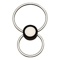 Настенно-потолочный светодиодный светильник iLedex Galaxy X046324 24W 3000K BK 2