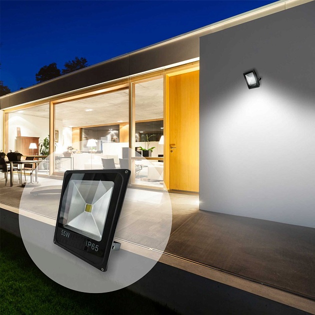 Прожектор светодиодный Apeyron 55W 6400K 05-04 Фото № 8