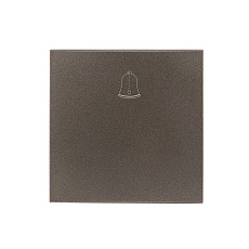 Валенсия лицевая панель кнопки звонка 10А графит EKF PROxima ESV10-L-026-60