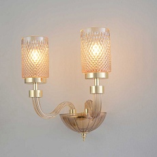 Бра Crystal Lux SILVESTRO AP2 AMBER 4