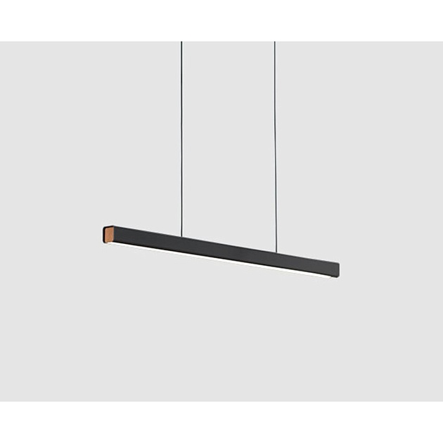 Подвесной светодиодный светильник Italline IT013-6021 black 3000K Фото № 4