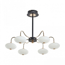 Потолочная светодиодная люстра Arte Milano Neapol73908 273908/6 BK/GD