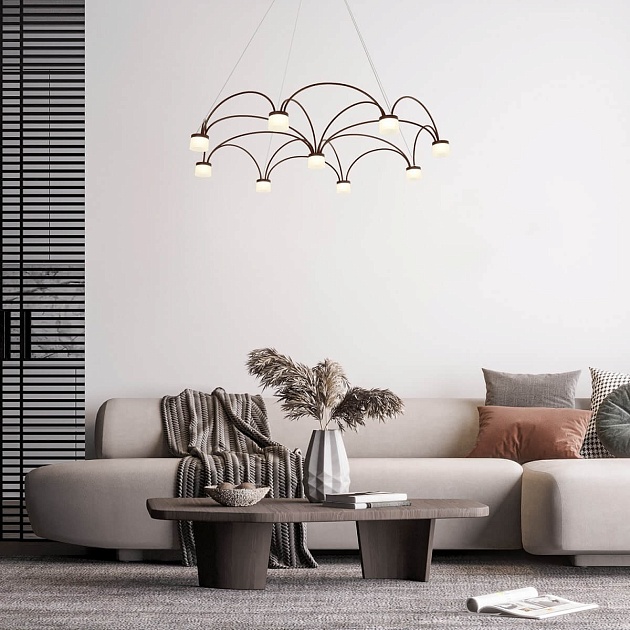 Подвесная светодиодная люстра Gerhort G61303/9CF Фото № 2