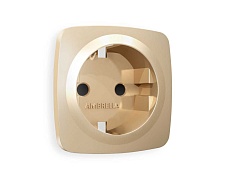 Лицевая панель розетки AMBRELLA VOLT OP6070 1