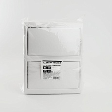 Бокс настенный Stekker EBX50-3/16-20 16 модулей, белый, пластик, серия Standart 49645 1