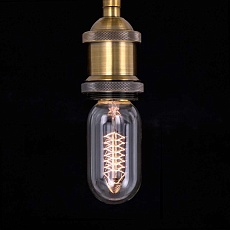 Лампа накаливания E27 60W 2600K прозрачная T4524C60 2