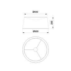Торшер без абажура Mantra Ruti Ricca 9445 5