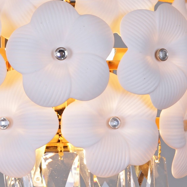 Подвесная люстра Illumico IL8139-5РLY-39 GD WT Фото № 2