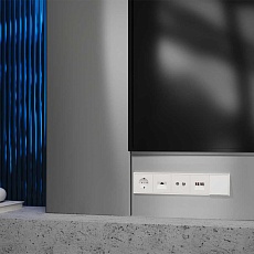 Накладка для розетки телевизионной оконечной TV+SAT, S70 (хлопок) Voltum VLS001613 4