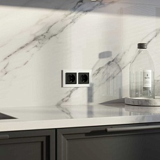 Рамка на 2 поста Werkel Favorit белый матовый W0021105 4690389159572 1