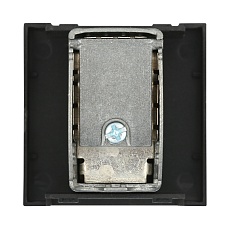 ТВ-розетка оконечная LK Studio (черный бархат) LK45 852108-1 2