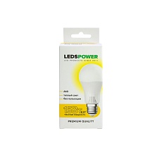 Светодиодная лампа LEDS POWER A60 E27 15Вт 3000К 006642
